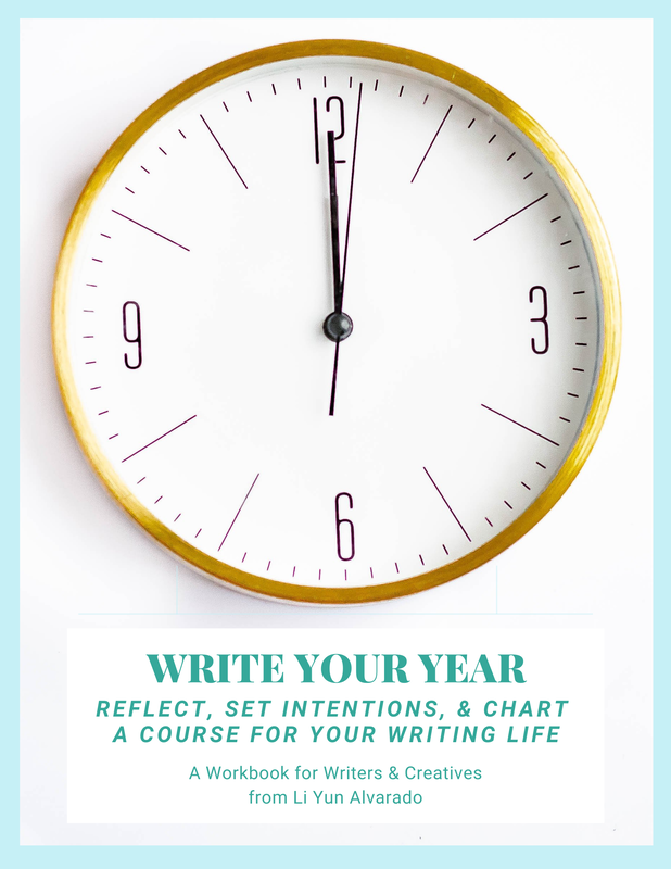 Cover Image. Workbook for Writers & Creatives. Write Your Year: Reflect, Set Intentions, and Chart a Course for Your Writing Life.